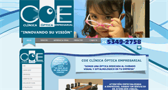Desktop Screenshot of coe.com.mx