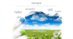Desktop Screenshot of mail.coe.org.ec