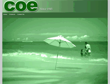 Tablet Screenshot of coe.com.ph