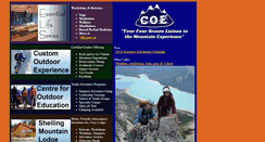 Desktop Screenshot of coe.ca