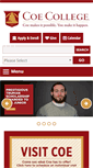 Mobile Screenshot of coe.edu